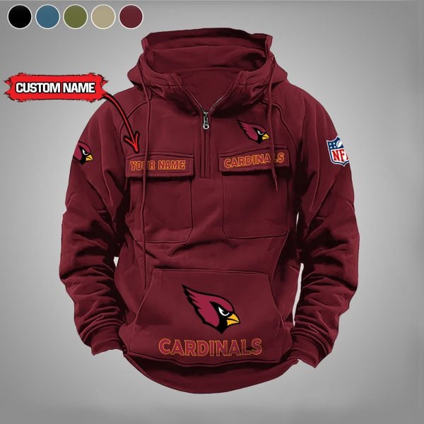 Arizona Cardinals Vintage Men Hoodie AZVMHD028