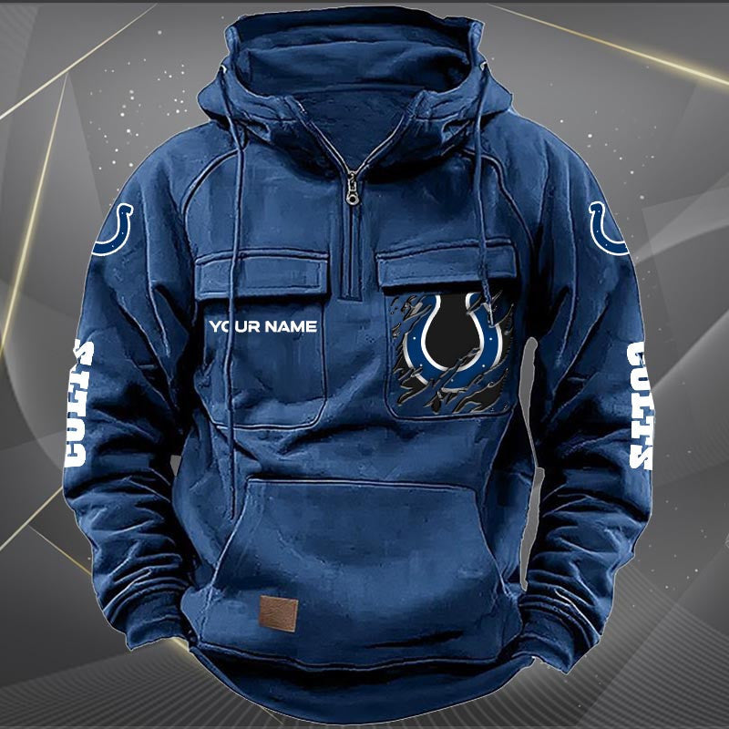 Indianapolis Colts Vintage Men Hoodie KDAMB43658