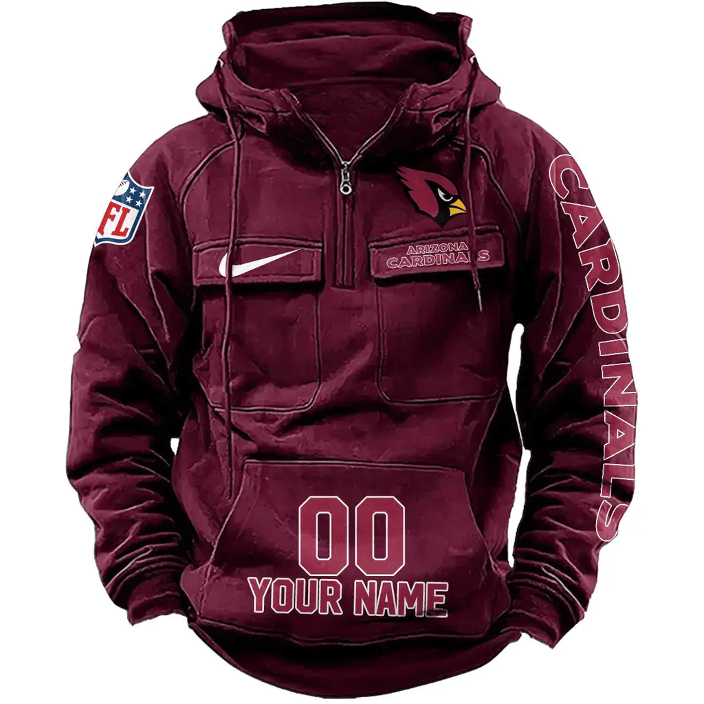 Arizona Cardinals Vintage Men Hoodie AZVMHD062