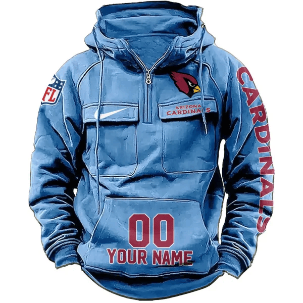 Arizona Cardinals Vintage Men Hoodie AZVMHD062