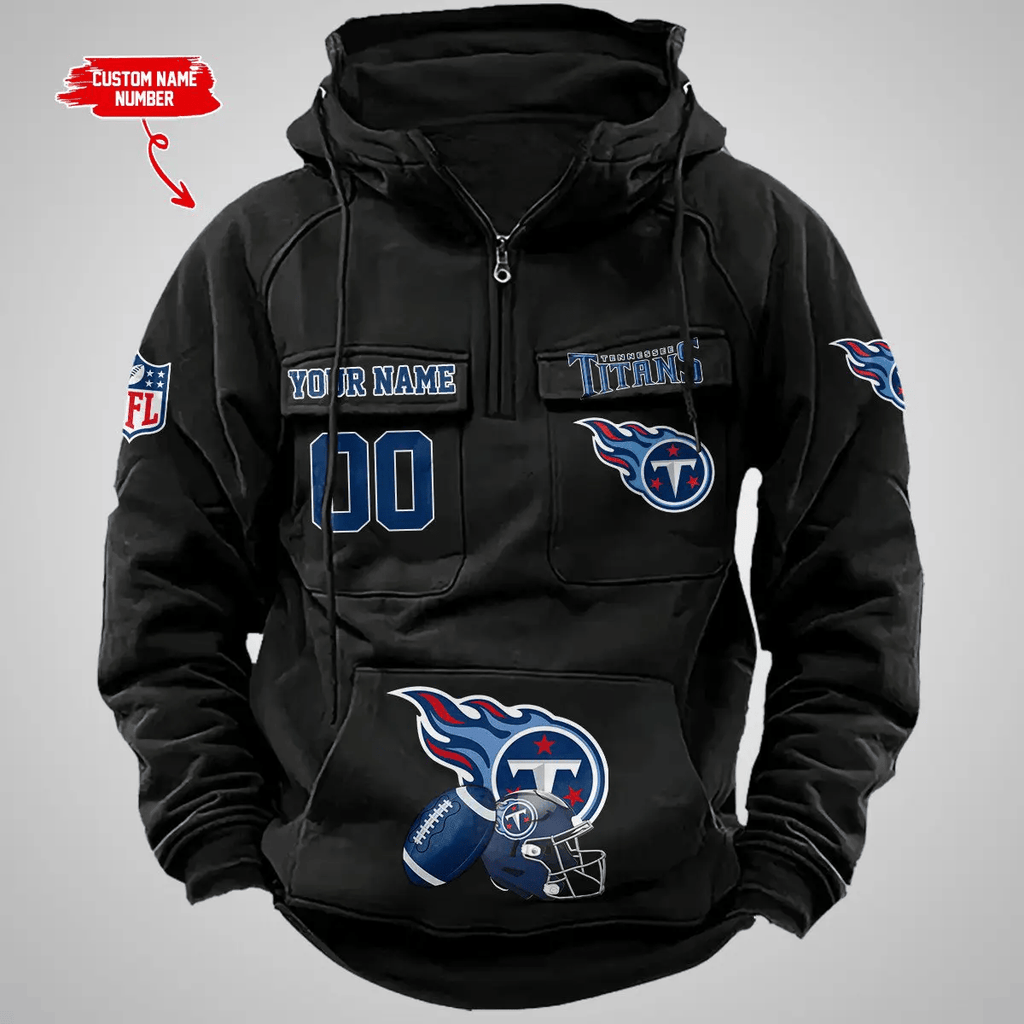 Tennessee Titans Vintage Men Hoodie AZVMHD241