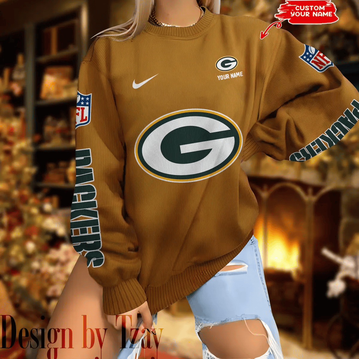 Green Bay Packers New Woolen Sweater BGSWT196