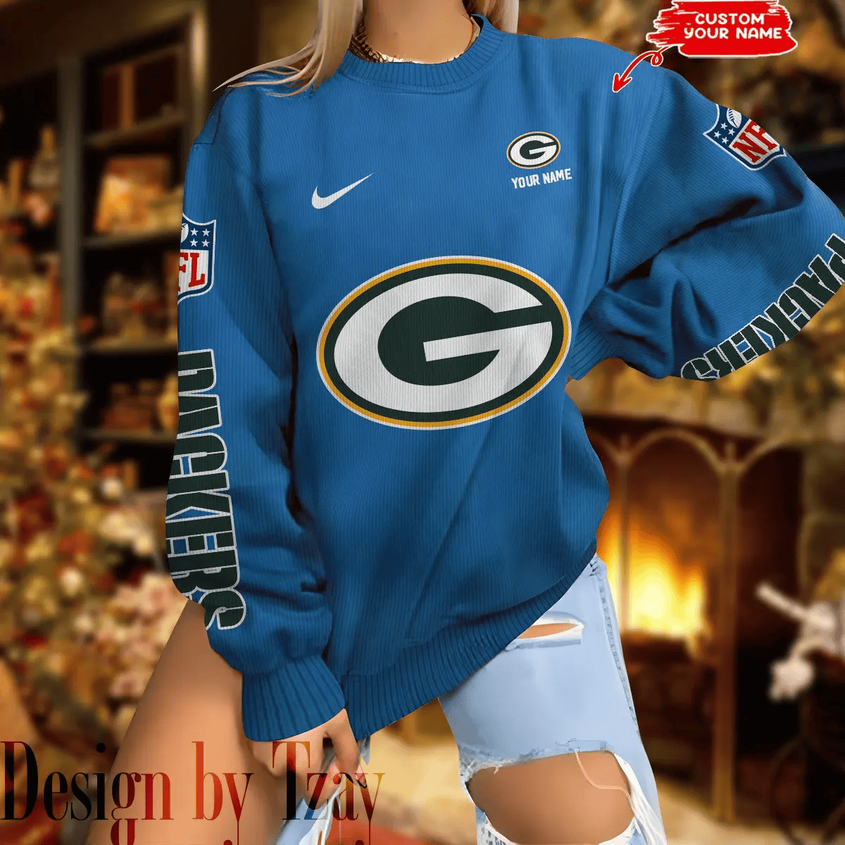 Green Bay Packers New Woolen Sweater BGSWT196