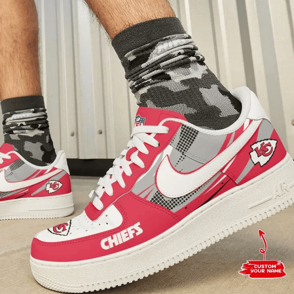 Kansas City Chiefs Personalized AF1 Shoes 1408 BGAF1S535