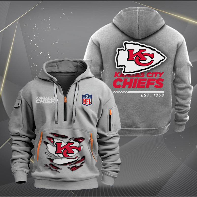 Kansas City Chiefs Heavy Hoodie AZHEAVYHD050