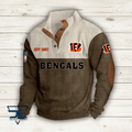 Cincinnati Bengals Premium Personalized Game-Day Pullover S9DBSCH103