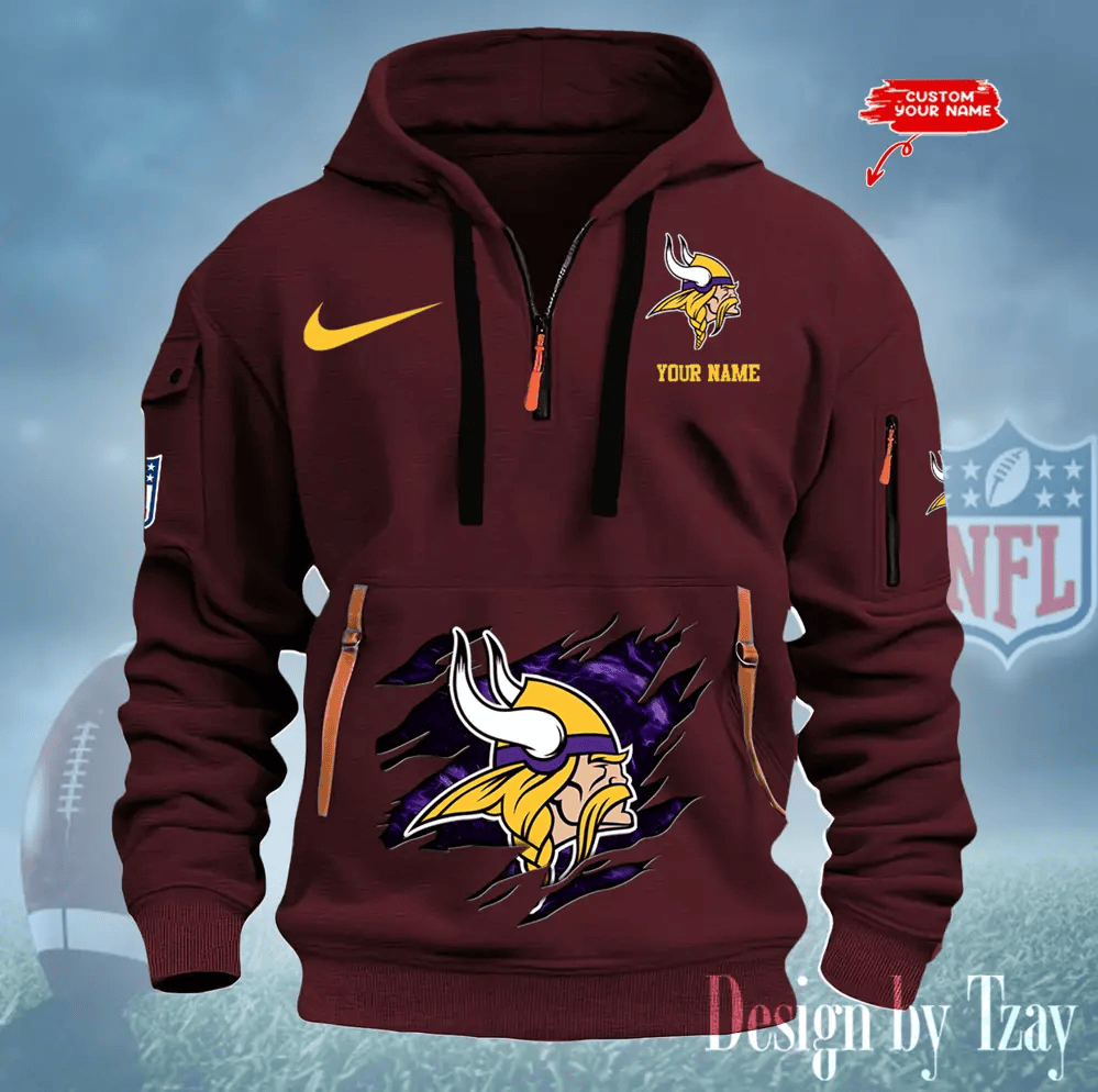 Minnesota Vikings Heavy Hoodies AZHEAVYHD204