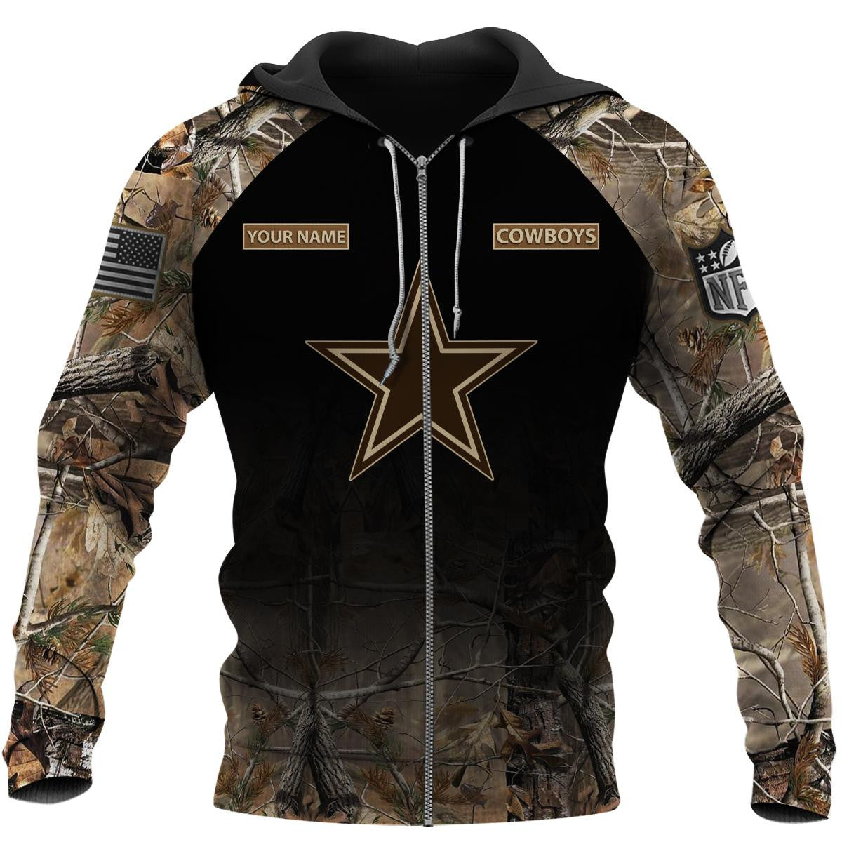 Dallas Cowboys All Over Printed T-shirt Sweatshirt Hoodie Joggers AZHD009
