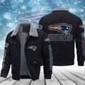 New England Patriots Men's Thickened Corduroy Jacket ANZVITCJ021