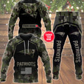 New England Patriots Personalized Hoodie and Joggers BB555