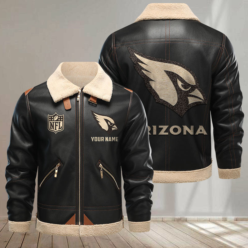 Arizona Cardinals DMLK0390 Leather Jacket