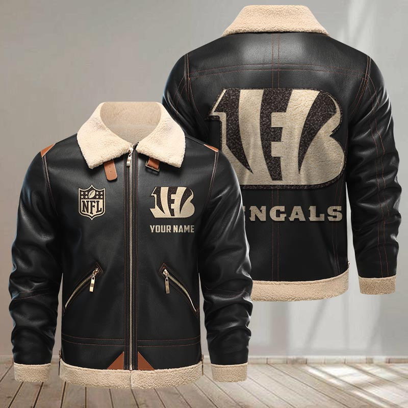 Cincinnati Bengals DMLK0396 Leather Jacket
