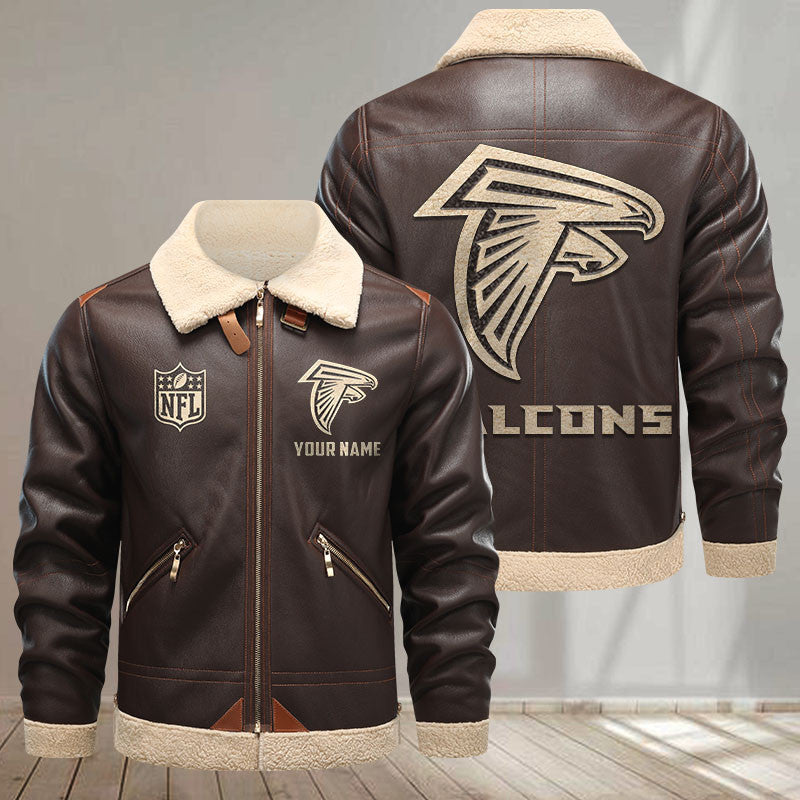 Atlanta Falcons DMLK0391 Leather Jacket