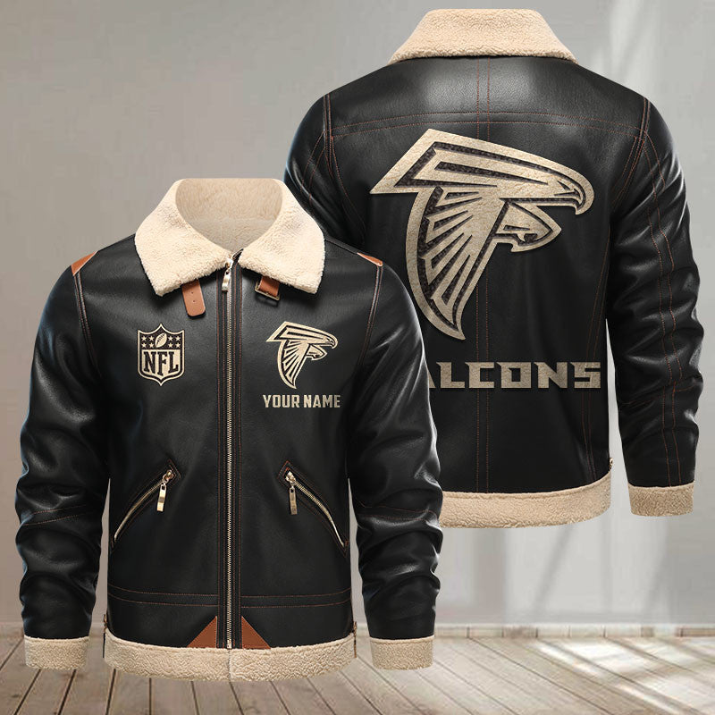 Atlanta Falcons DMLK0391 Leather Jacket