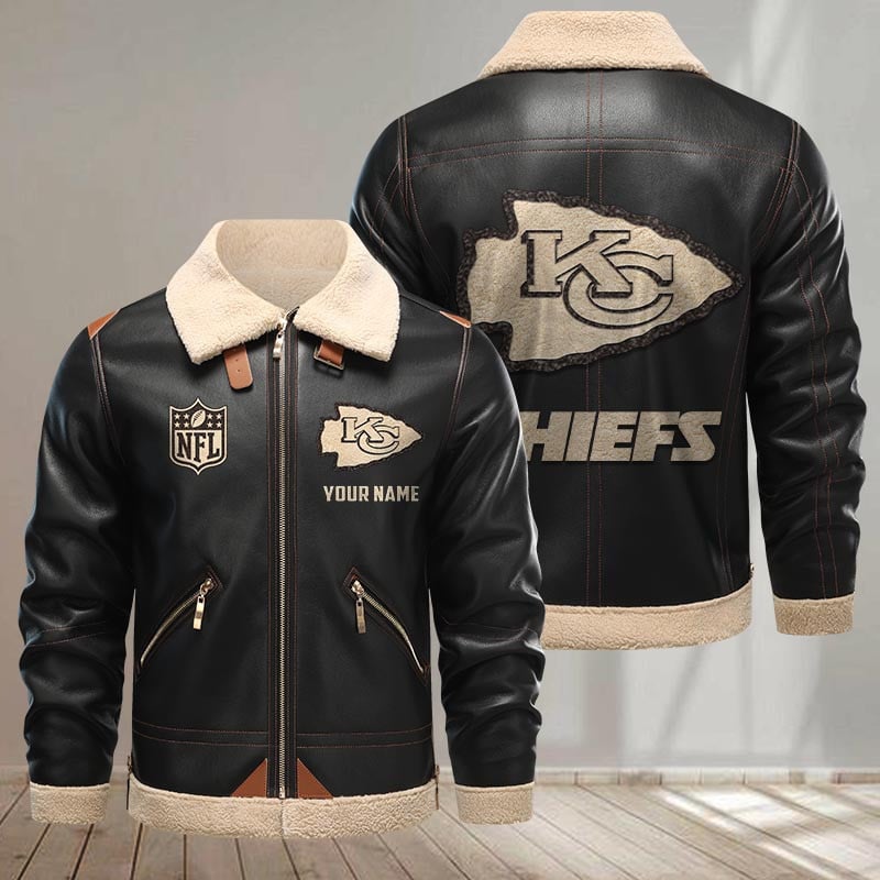 Kansas City Chiefs DMLK0405 Leather Jacket