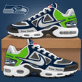 Seattle Seahawks Sosh Custom Name Air Cushion Sport Shoes SPTTNSHOES029