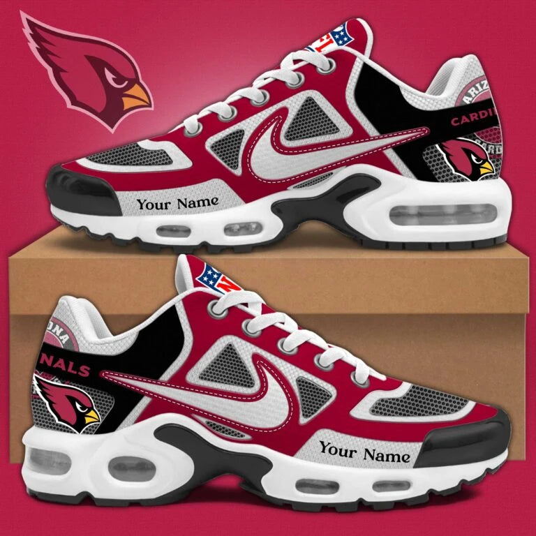 Arizona Cardinals Sosh Custom Name Air Cushion Sport Shoes SPTTNSHOES001