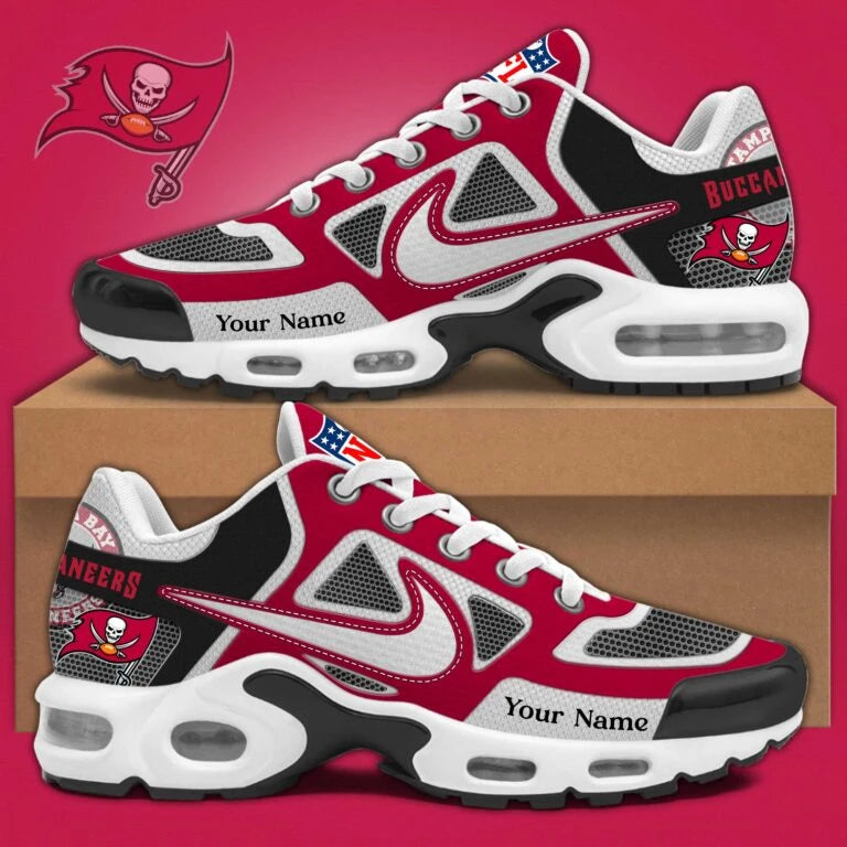 Tampa Bay Buccaneers Sosh Custom Name Air Cushion Sport Shoes SPTTNSHOES030