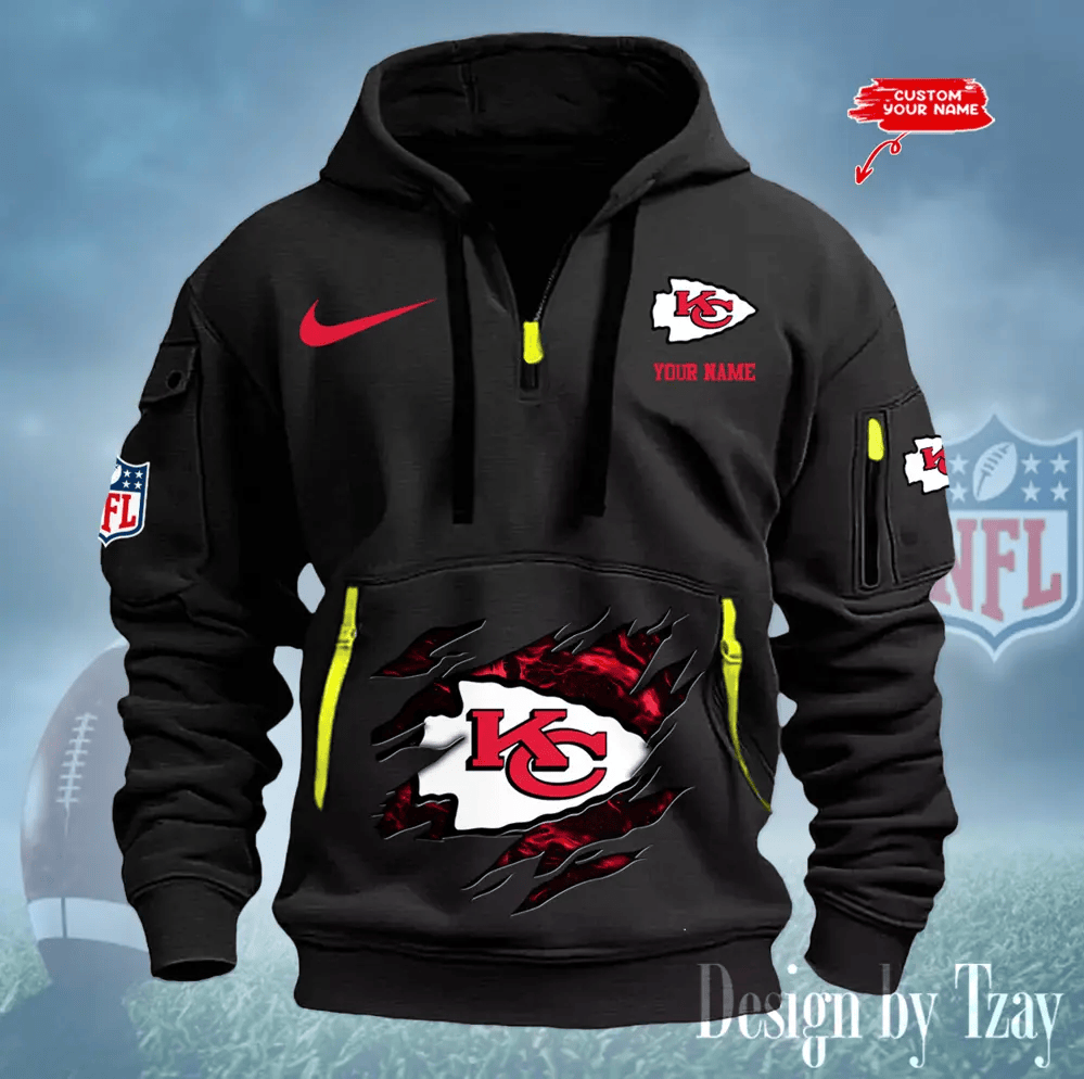 Kansas City Chiefs Heavy Hoodies AZHEAVYHD199