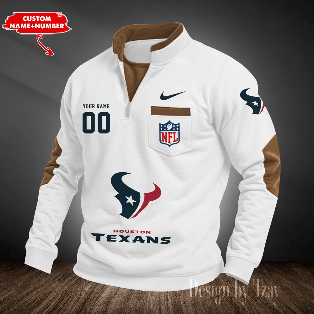 Houston Texans Half-Zip Sweatshirt SPTHZS045