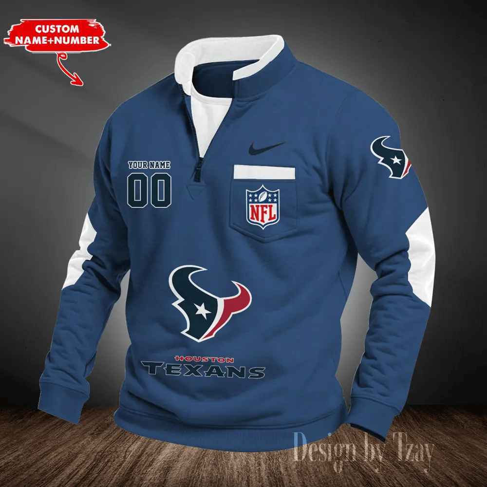 Houston Texans Half-Zip Sweatshirt SPTHZS045