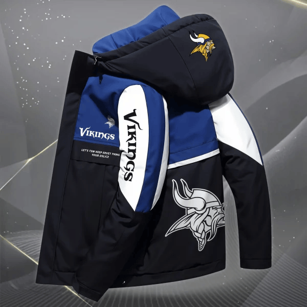 Minnesota Vikings Outdoor Windproof Jacket SPTOWPJK021