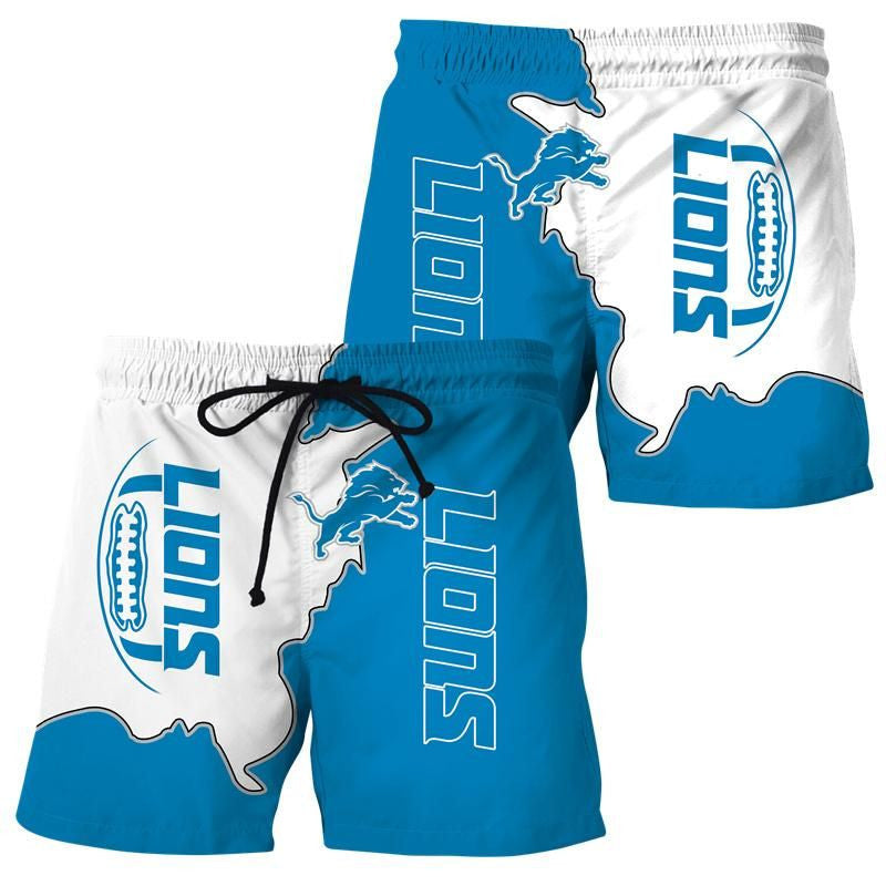 Detroit Lions Summer Beach Shorts GTS010503