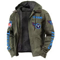 Tennessee Titans DMJK0031 Hooded Cardigan Jacket