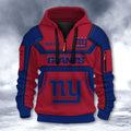New York Giants DMHT2643 3D Half-zip Hoodie