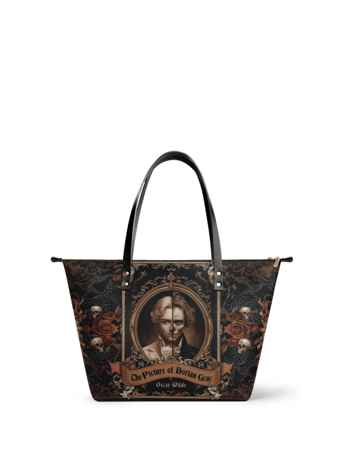 "The Picture Of Dorian Gray" Leather Tote Bag