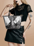 "Ligeia" Leather Tote Bag