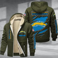 Los Angeles Chargers DMTZ0371 Thickened Zipper Hoodies
