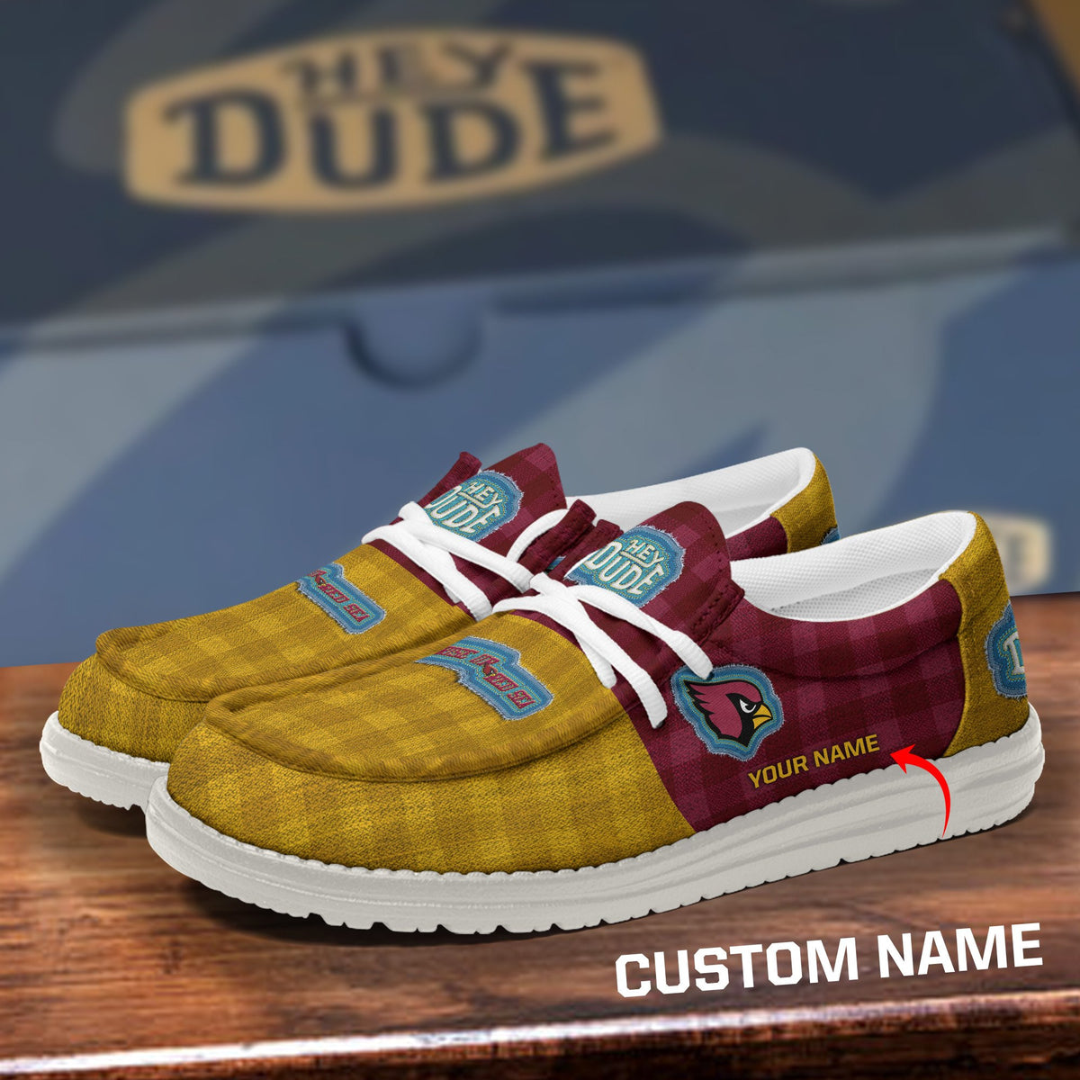 Arizona Cardinals DHS shoes-Custom name 10063933N