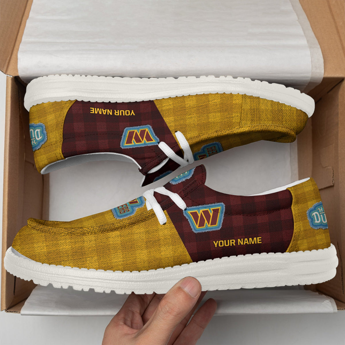 Washington Commanders DHS shoes-Custom name 10063933N