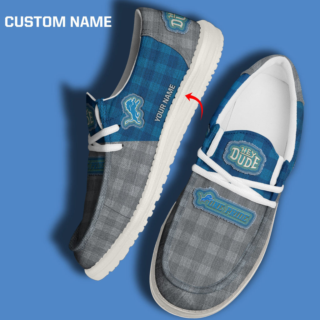 Detroit Lions DHS shoes-Custom name 10063933N