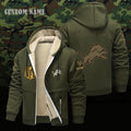 Detroit Lions NFL-Lamb Fleece Thick Coat- Custom name 10154094N