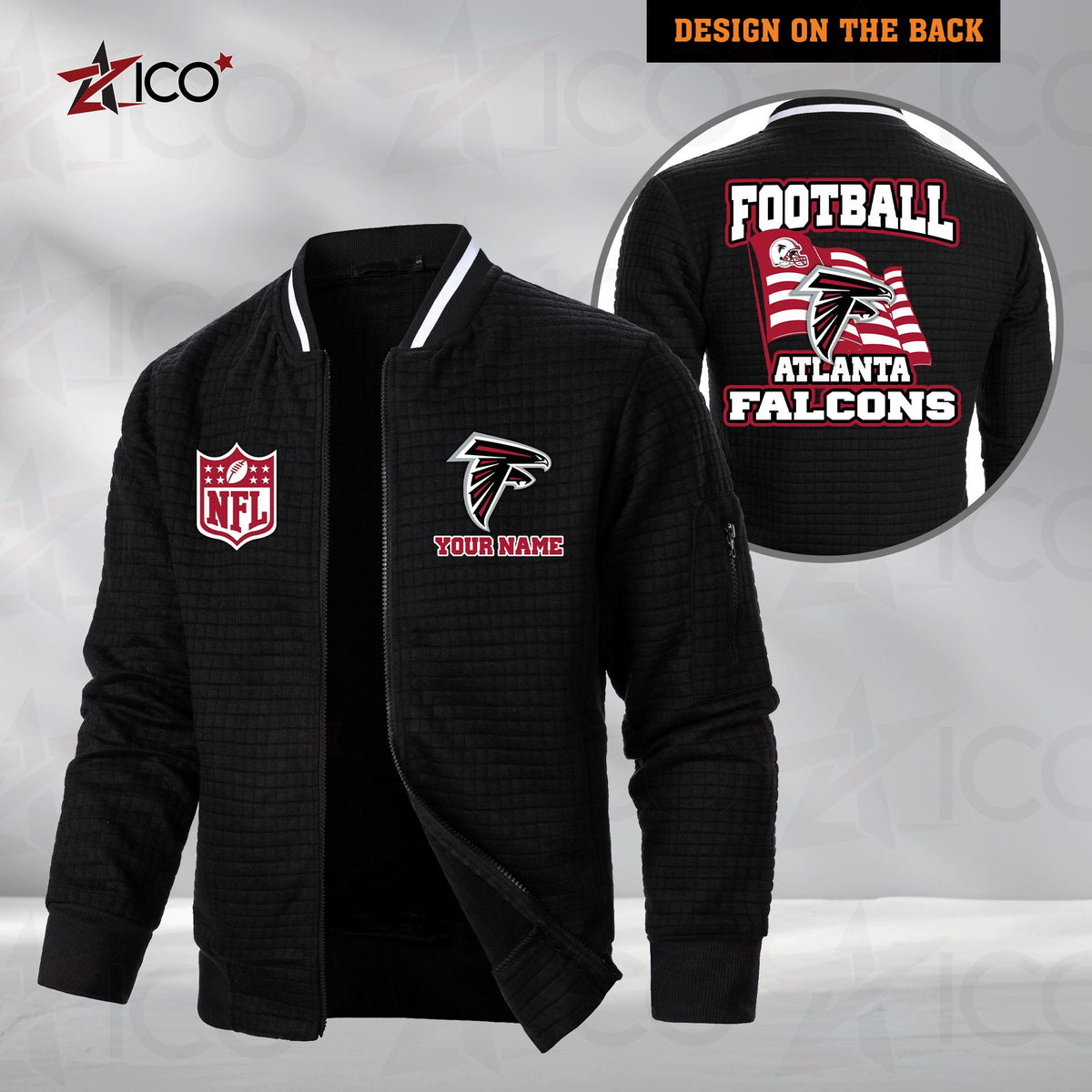 Atlanta Falcons Men’s Casual Jacket For Men New Trending AZMN2DMCJK000002