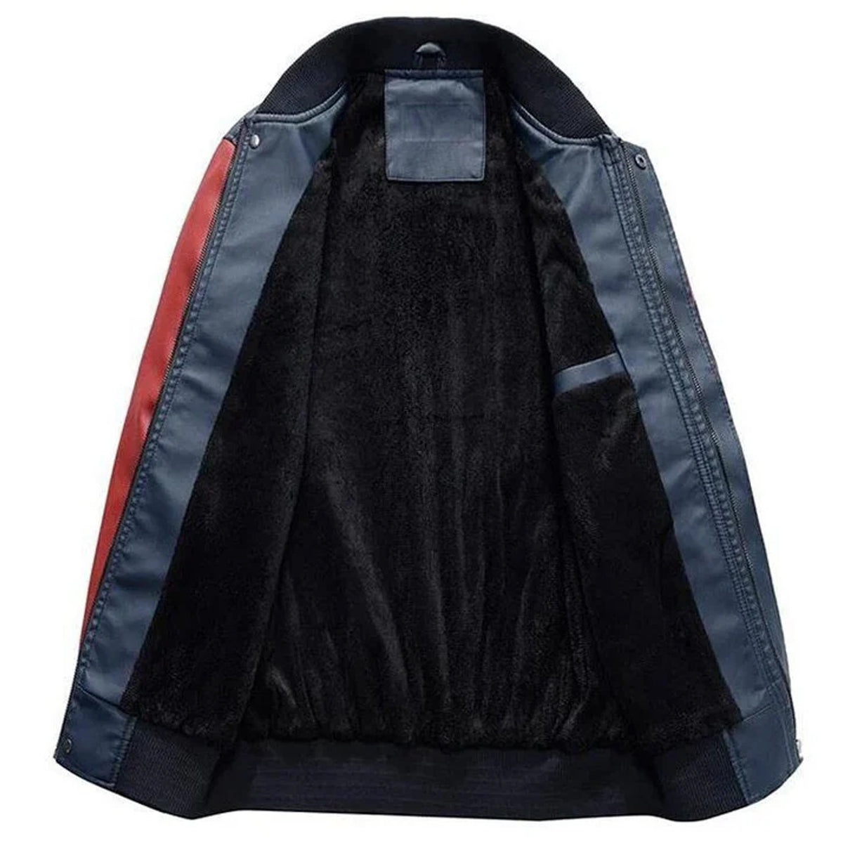 DMHQ0070 Tennessee Titans Signature Series Leather Jacket — Plush Sherpa Lining