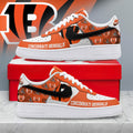 Cincinnati Bengals | Premium NFL Gridiron Classic AF1 Shoes NTH1