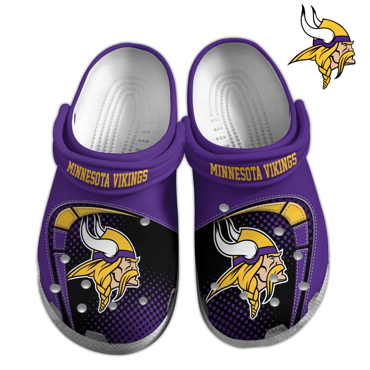 Minnesota Vikings | Premium NFL Crocs Shoes VAN3110