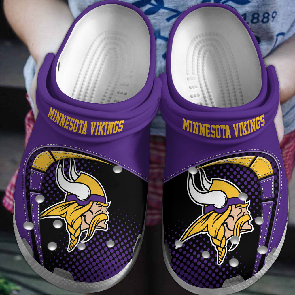 Minnesota Vikings | Premium NFL Crocs Shoes VAN3110