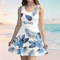 Tennessee Titans Women Girl Dress Skater Fashion SPTTKSWTSD163