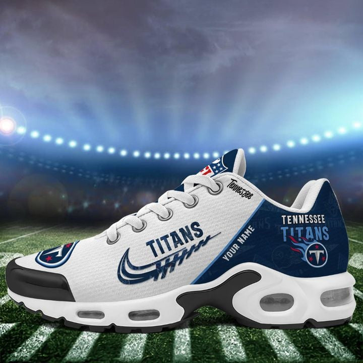 Tennessee Titans Personalized Plus T-N Youth Sneakers 0813 BGTN196