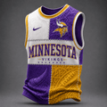 Minnesota Vikings | Premium NFL Team Inspired Tank Top Jersey VA8313
