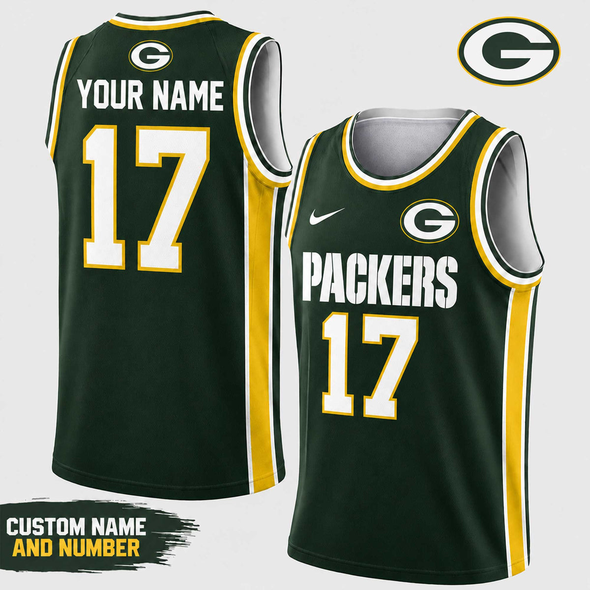 Green Bay Packers | Premium NFL Fan Pride Tank Top Shirt VA8703