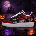 Atlanta Falcons | Premium NFL Fear The Team Halloween AF1 Sneakers - VA32167