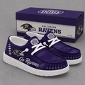 Baltimore Ravens | Premium NFL Football Field Fan Loafer Shoes - VA33031