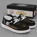 Pittsburgh Steelers | Premium NFL Football Field Fan Loafer Shoes - VA33019