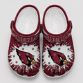 Arizona Cardinals | Premium NFL Splash Burst Fan Crocs VAN224