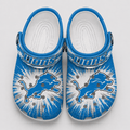 Detroit Lions | Premium NFL Splash Burst Fan Crocs VAN219
